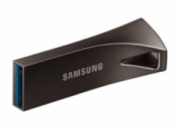 Flashdisk Samsung BAR Plus 128GB, USB 3.1, kovový, šedý