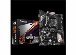 GIGABYTE MB Sc AM4 A520 AORUS ELITE, AMD A520, 4xDDR4, HDMI, DVI