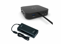 i-tec USB-C Dual Display Docking Station, Power Delivery 100W + Universal Charger 112W