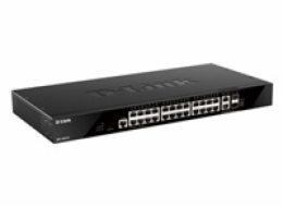 D-Link DGS-1520-28 D-Link DGS-1520-28 24 ports GE + 2 10GE ports + 2 SFP+ Smart Managed Switch