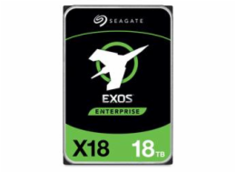 Seagate Exos X18 3,5" - 18TB (server) 7200rpm/SATA/256MB/512e/4kN