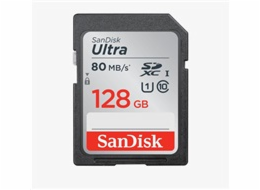 SanDisk SDXC UHS-I 128 GB SDSDUNR-128G-GN3IN SanDisk SDXC karta 128GB Ultra (100MB/s Class 10 UHS-I)