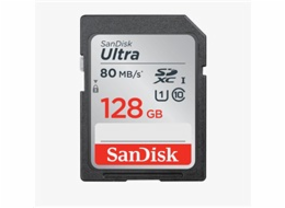 SanDisk SDXC karta 128GB Ultra (100MB/s Class 10 UHS-I)