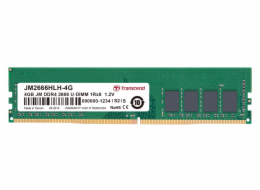 TRANSCEND DIMM DDR4 4GB 2666MHz 1Rx8 512Mx8 CL19 1.2V