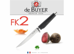 Filetovací nůž de Buyer, 4283.16, FK2, čepel 16 cm, německá ocel, nerezová čepel, tvrdost 56+/-2 HRC, pro profesionální použití