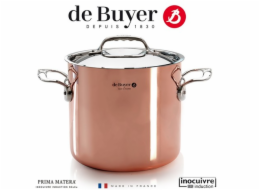 De Buyer Prima Matera Saucepot copper/steel extra high 20cm ind