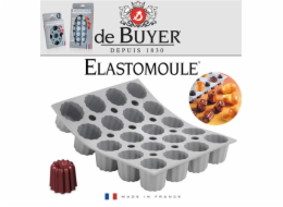 Forma na pečení de Buyer, 1856.21D, 20 formiček na mini canelés, silikon, teplota -70 až 300 °C