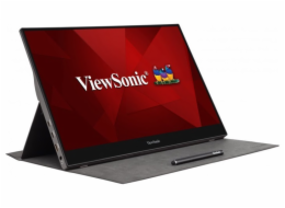 ViewSonic TD1655 - přenosný/ 15,6" Touch/ IPS/ 16:9/ 1920x1080/ 6,5ms/ 250cd/m2/ miniHDMI/ 2xUSB-C/ integ. stojan/ repro