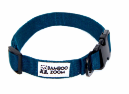 Bamboo Zoom Obojek pro psy modrý S