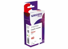 WECARE ARMOR ink kompatibilní s Canon PG-40, 16ml /580p, 0615B001, černá/black