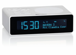 Radiobudík Roadstar, CLR-290D+/WH, FM, DAB+, PLL, LCD, USB, časovač, alarm, baterie/16 W