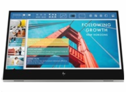 HP LCD EliteDisplay E14 G4 přenosný 2x USB-C monitor 14" (IPS,1920 x 1080, 16:9, 400NITS, 800:1, 5ms, 2x USB-C)