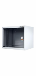 Legrand EVO9U6045 Legrand EvoLine 19" nástěnný datový rozvaděč 9U, 600x450mm, 65kg, skleněné dveře