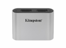 Kingston Workflow Dual-Slot microSDHC/SDXC UHS-II Card reader USB 3.2 Gen1