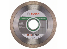 Diamantový řezný kotouč Bosch Standard pro keramiku, O 110 mm