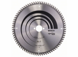 Pilový kotouč Bosch Optiline Wood, O 250mm, 80T