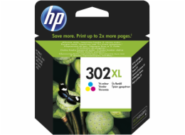 HP 302XL High Yield Tri-color Original Ink Cartridge, , F6U67AE