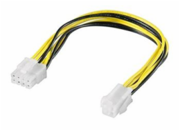goobay Vnitřní napájecí kabel ATX 8p až 4p, adaptér