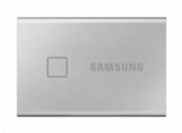 Samsung Externí SSD disk T7 touch - 500 GB - stříbrný
