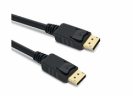 PREMIUMCORD Kabel DisplayPort 1.4 přípojný kabel M/M, zlacené konektory, 1,5m