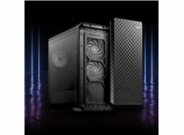 ADATA XPG case DEFENDER PRO Mid-Tower, bez zdroje, 3x 120mm ARGB Fan, Černá