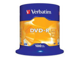 Médium Verbatim DVD-R 4,7GB 16x 100-cake