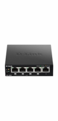 D-Link DES-1005P B1 5-Port 10/100 PoE Desktop Switch, 4x PoE+, 60W pro PoE