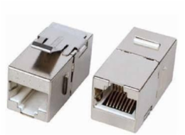 Spojka STP 8/8 RJ45 / Cat.6