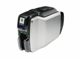 Tiskárna Zebra ZC300 plastových karet, jednostranný tisk, 12bodů/mm, 300 dpi, USB, LAN, MSR, LCD displej