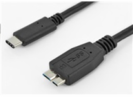 PremiumCord USB-C/M - USB 3.0 Micro-B/M, 1m