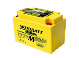 Baterie Motobatt MBTX9U 10,5Ah, 12V, 4 vývody  Baterie Motobatt MBTX9U 10,5Ah, 12V, 4 vývody