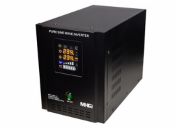 Napěťový měnič MHPower MPU-1200-12 12V/230V, 1200W, funkce UPS, čistý sinus