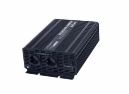 Napěťový měnič Carspa CAR2KU-24 24V/230V+USB 2000W, modifikovaná sinus