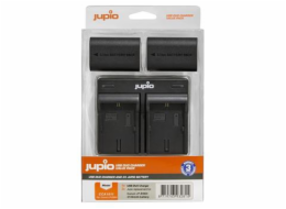 Set Jupio 2x LP-E6NH 2130 mAh + Dual Charger pro Canon