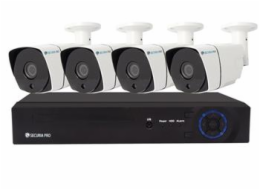 Kamerový set Securia Pro NVR4CHV5-W IP, 5Mpx, 4 kamery, PoE NVR, bílá