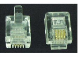 Konektor RJ11 6/4 piny