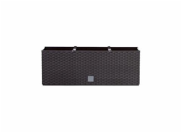 Samozavlažovací květináč Prosperplast Rato Case 51,4 x 19 x 18,6 cm hnědý