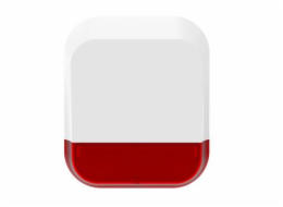 iGET SECURITY DP11 - venkovní siréna napájená baterií (nebo adaptéru), pro alarm M4