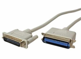 Kabel&nbsp;ROLINE&nbsp;MD25&nbsp;-&nbsp;MC36&nbsp;pro&nbsp;paralelní&nbsp;přenos&nbsp;dat&nbsp;,&nbsp;25žil,&nbsp;lisovaný,&nbsp;9m,&nbsp;světle&nbsp;šedý