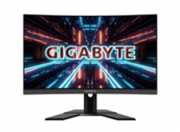 GIGABYTE LCD - 27" Gaming monitor G27QC A, 2560x1440 QHD, 250cd/m2, 1ms, 2xHDMI 2.0, 2xDP 1.2, curve, VA, 165Hz