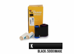 Páska Zebra ZXP7, monochromatická barvící páska pro potisk plastových karet, 5000 stran, černá
