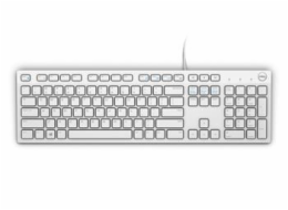DELL klávesnice KB216/ multimediální/ US/ mezinárodní/ USB/ drátová/ bílá