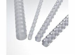 Eurosupplies&nbsp;plastový&nbsp;vázací&nbsp;hřbet&nbsp;A4&nbsp;průměr&nbsp;19mm&nbsp;bílý&nbsp;100ks