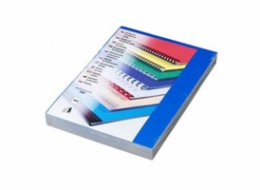 Vázací kryt Eurosupplies Chromo A4, 250g/m2, 100ks, modrý