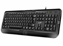 GENIUS klávesnice KB-118/ Drátová/ USB/ černá/ CZ+SK layout