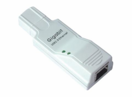 Konvertor USB2.0->RJ45 10/100/1000Mbit, Gigabit Ethernet