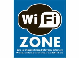 Samolepka Wi-Fi zone 