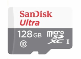 Paměťová karta Sandisk Ultra microSDXC 128 GB 100 MB/s Class 10 UHS-I