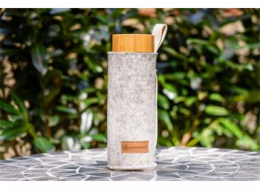 Obal GoodGlass 350 ml malý, světle šedý