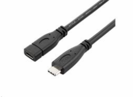 PremiumCord Prodlužovací kabel USB 3.2 generation 2, C/male - C/female, 1,5m